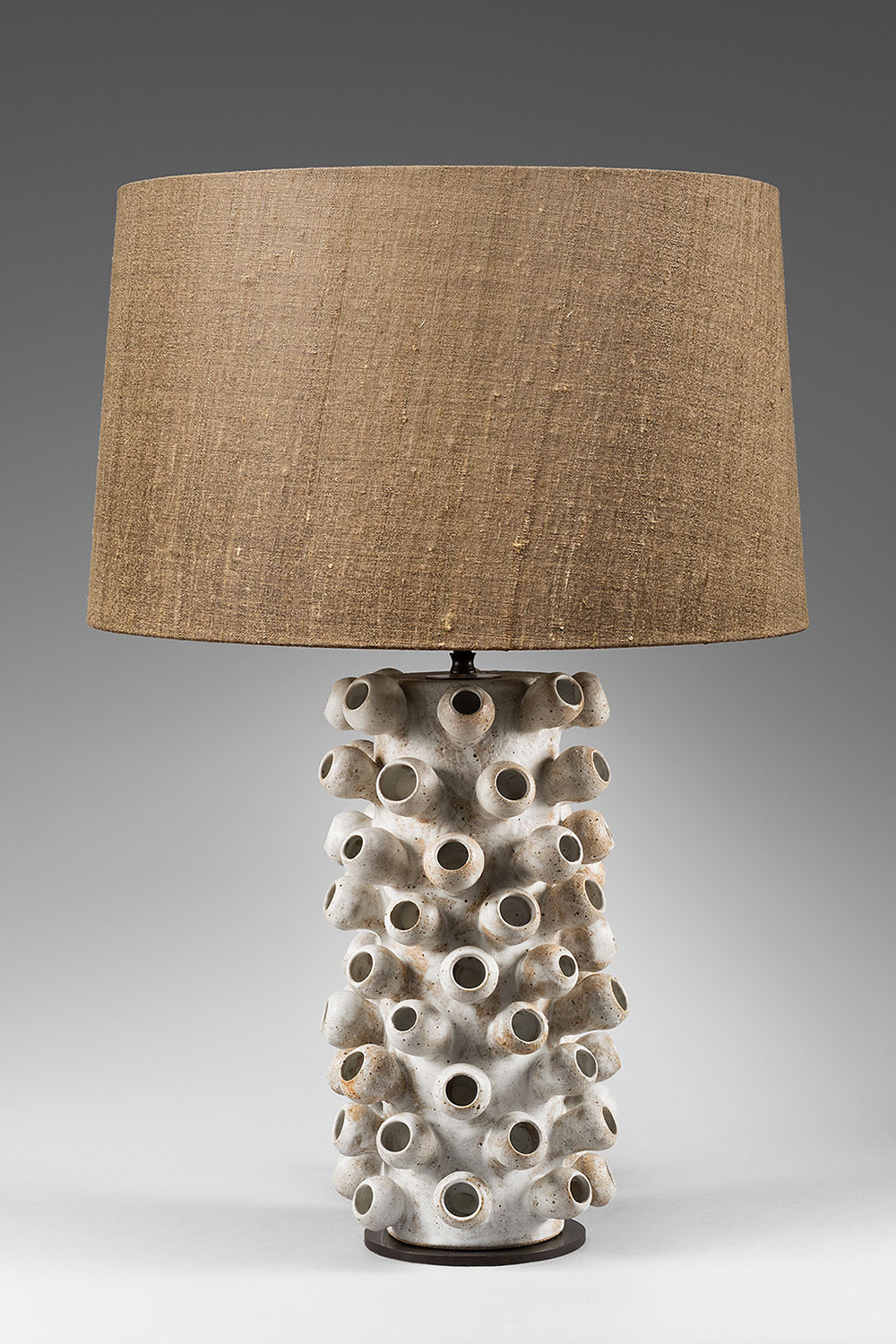 Stoneware “Tentacle” lamp