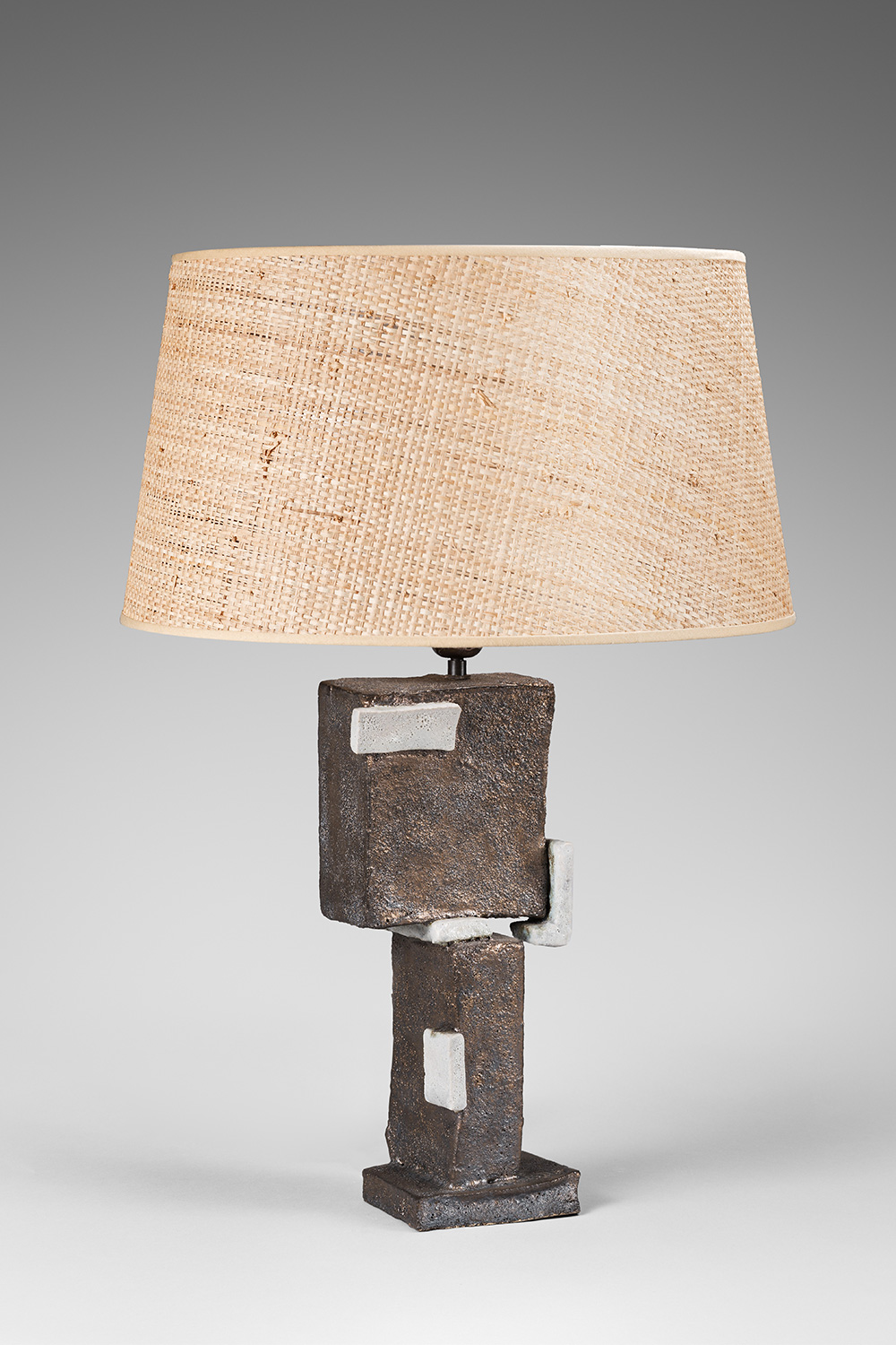 Bronze “Block” lamp