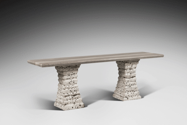 Marble Accordion console