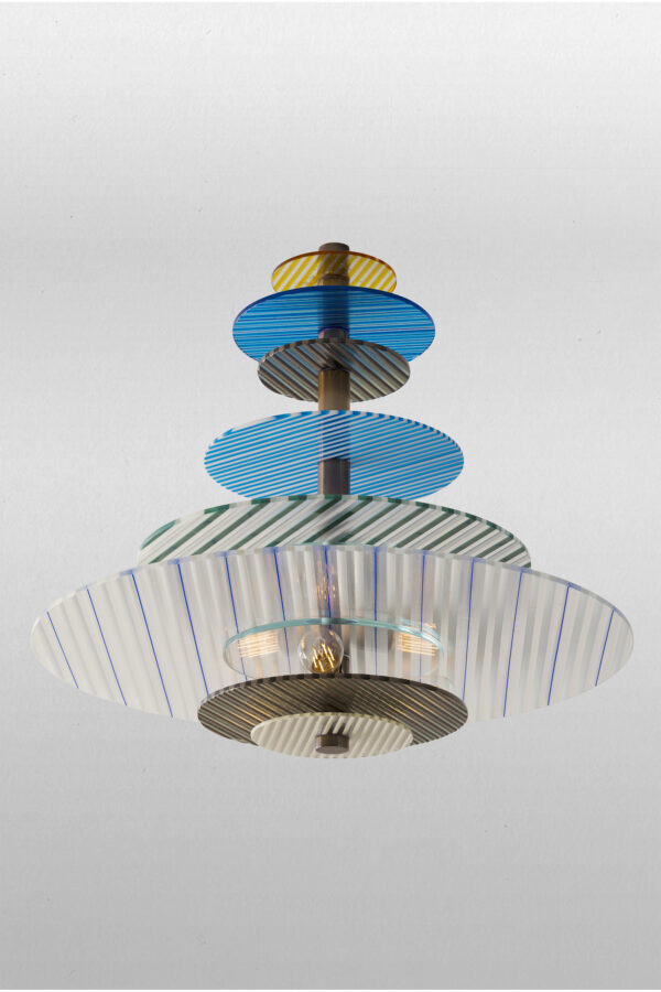 Milleraie Murano Glass Suspension N°1