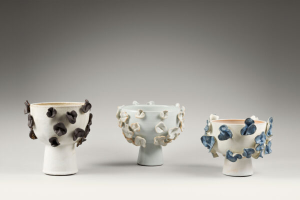 Set of 3 Ceramic vases