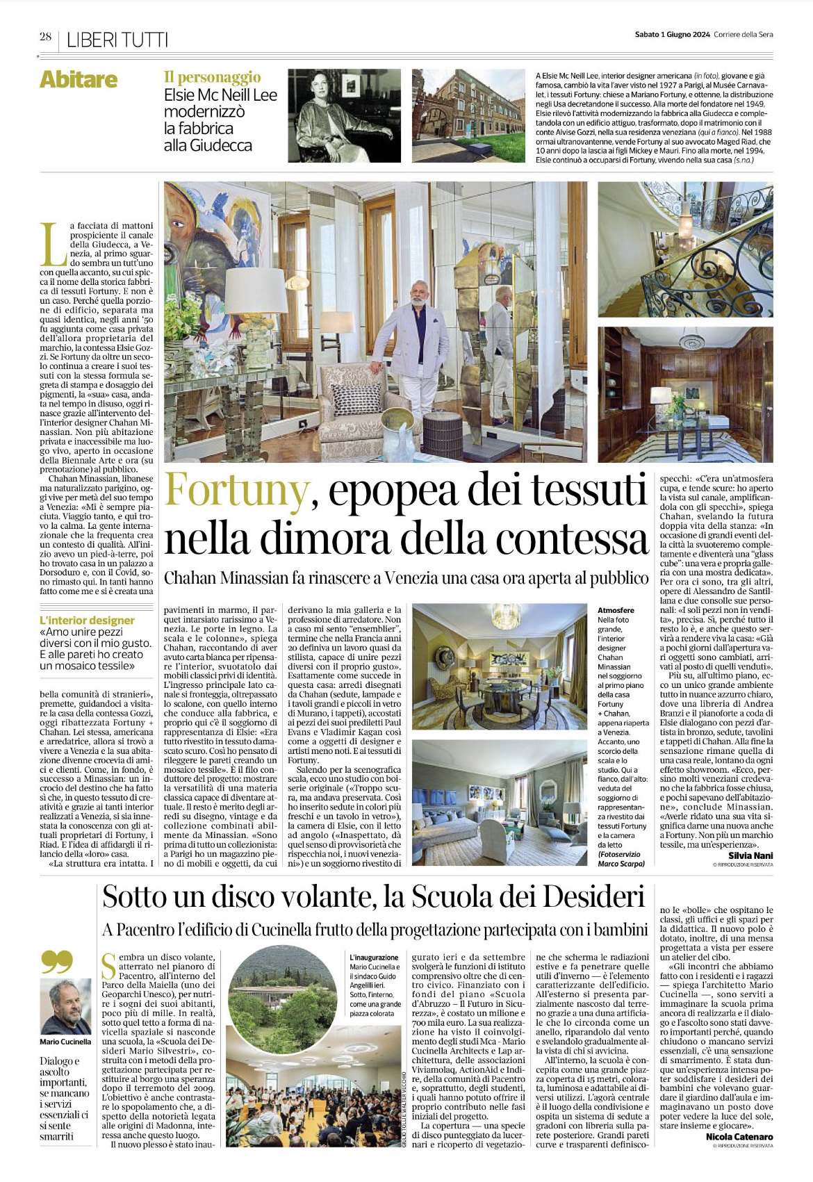 Corriere della sera 1 juin 24