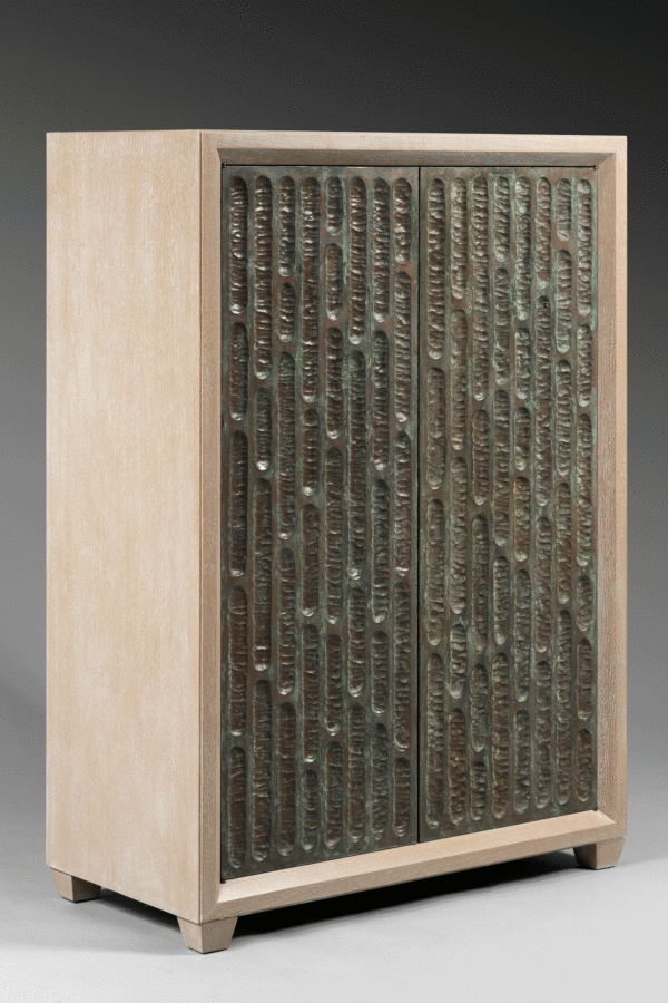 2 doors brutalist Cabinet