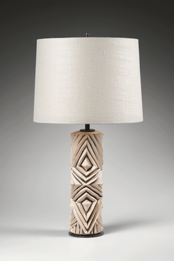 Lampe Diamond Crème Large