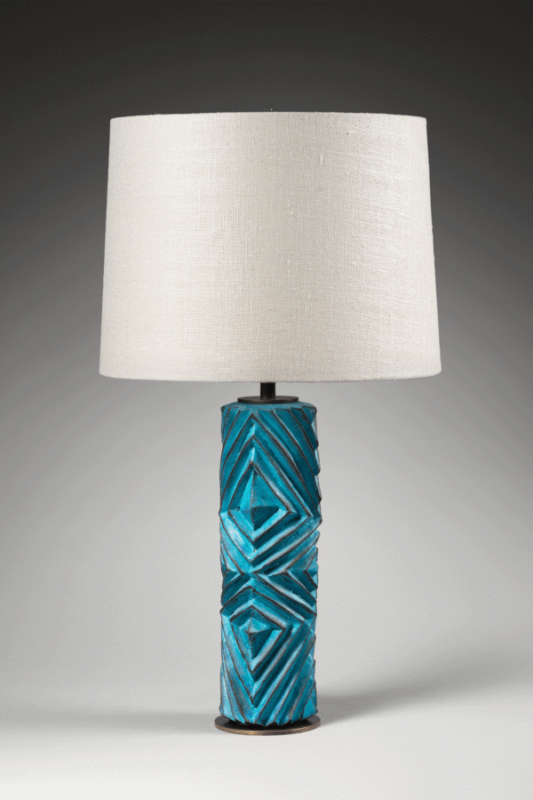 Lampe Diamond Turquoise