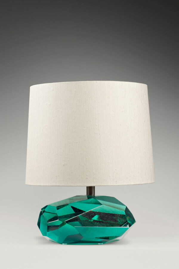 Lampe Diamond acquamarine