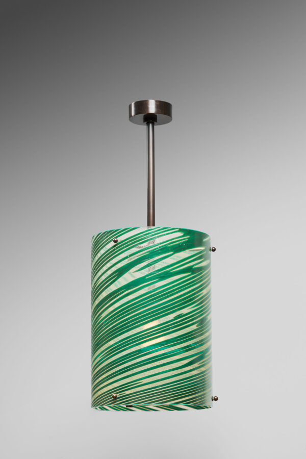 Greenish Twist lantern